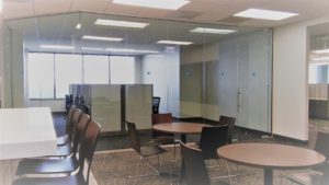 Webb walls Commercial Interior Glass. and Demountable walls. Skyler Glass