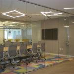 Webb Walls Commercial interior glass and demountable walls. Tempered Glass. Skyler Glass